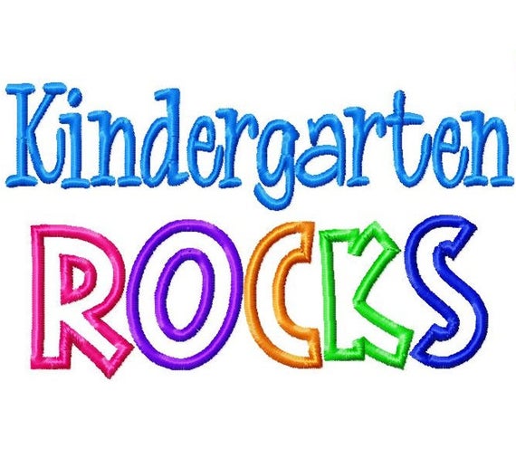Kindergarten Rocks
